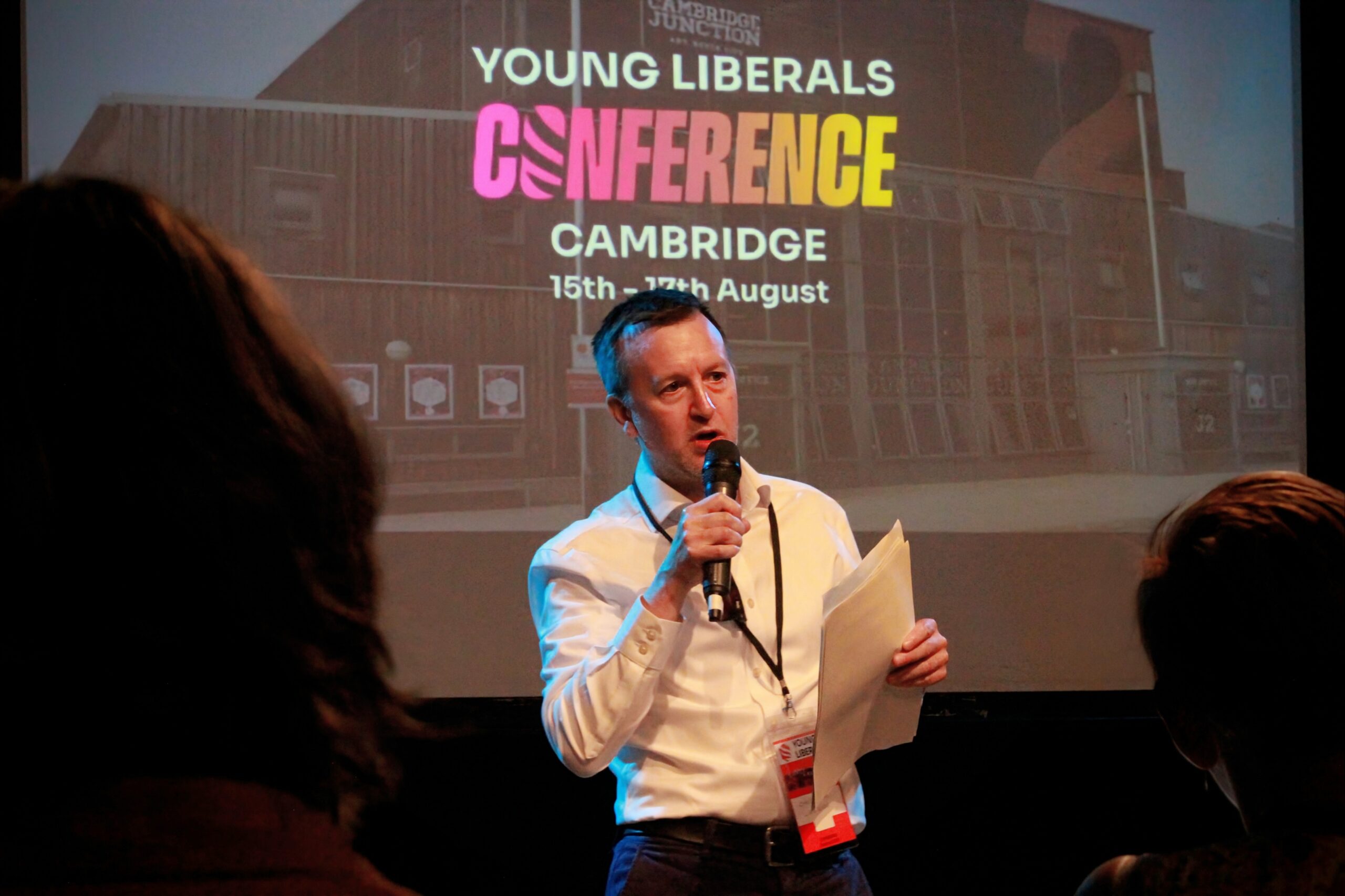 Chris Lomax, LibSTEMM Chair at Young Liberal Conference, 17 August 2025
