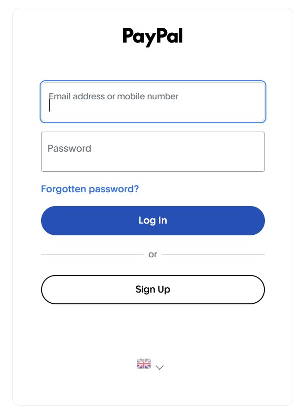 Paypal Signup Graphic