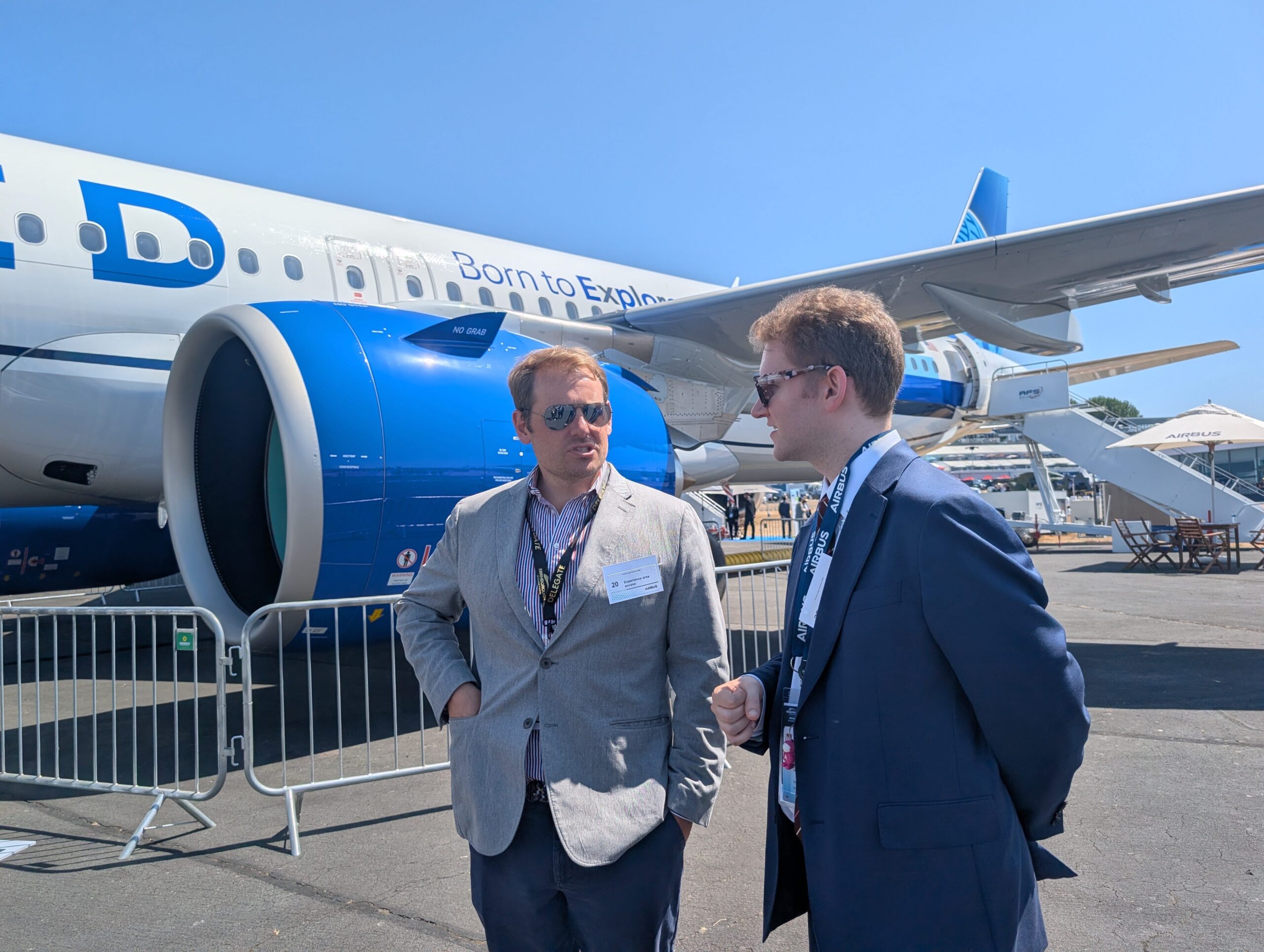Luke Taylor MP at the Farnborough Air Show 2026